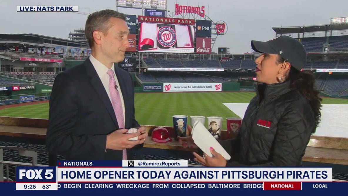 Washington Nationals ready for possible soggy home opener